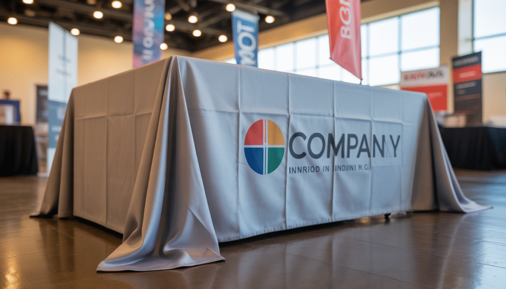 Trade Show Tablecloth Indio CA